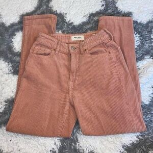 Pacsun Pink Corduroy Jeans